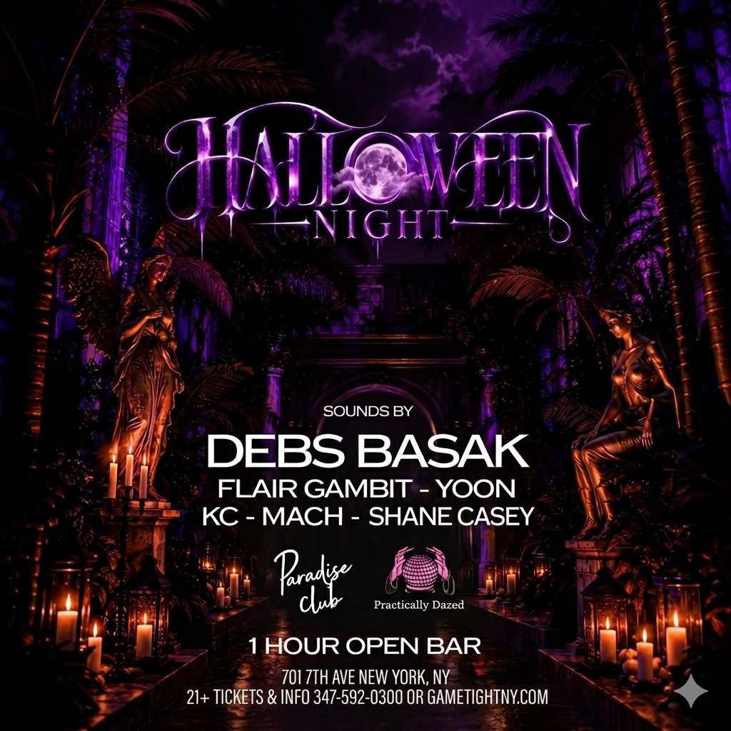 PARADISE CLUB NYC Time Square Halloween Party 2026 — event image